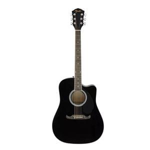 Fender FA125CE Black Dreadnought Electro Acoustic Guitar